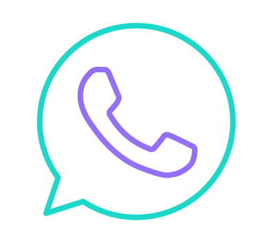 Ilustração do símbolo do Whatsapp.